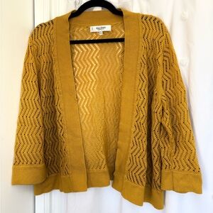 Jones Studio 1x Goldenrod Cardigan